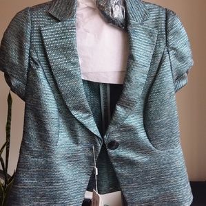 Cropped sleeve Armani jacket